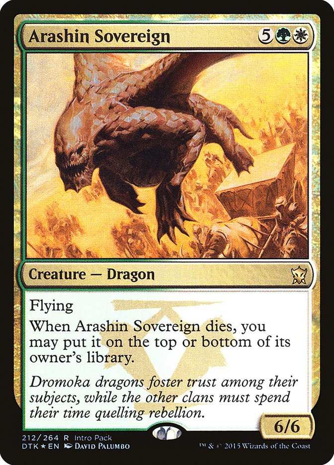 Arashin Sovereign (Intro Pack) [Dragons of Tarkir Promos] | Exor Games Truro