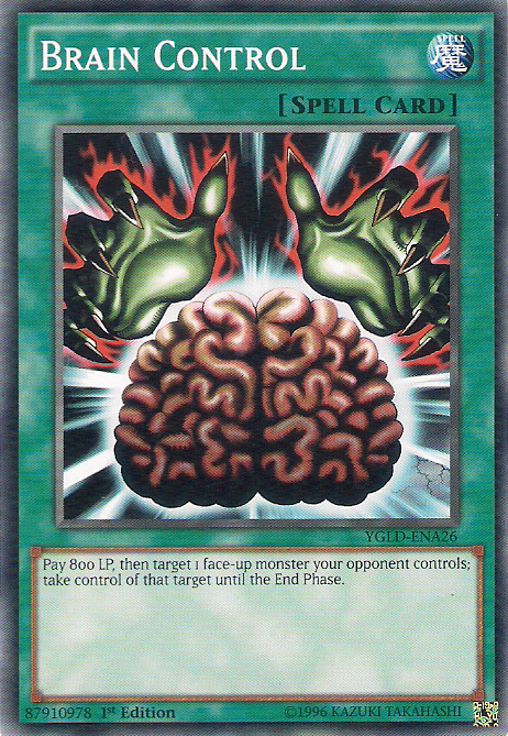 Brain Control [YGLD-ENA26] Common | Exor Games Truro