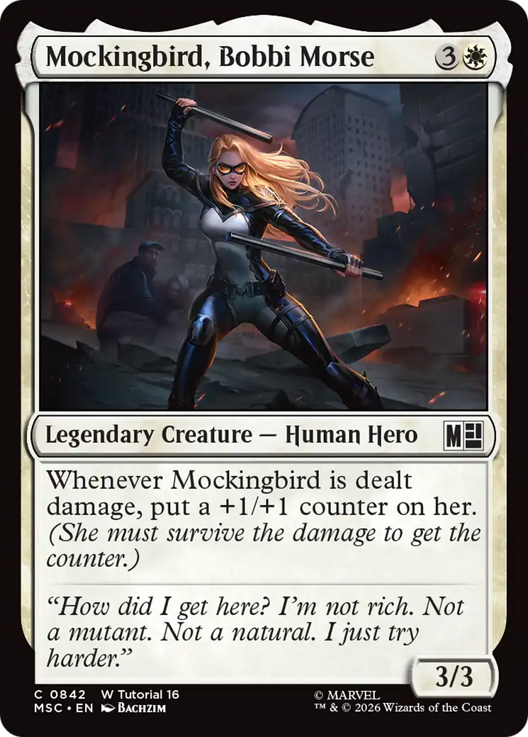 Mockingbird, Bobbi Morse (0842) [Marvel Super Heroes Commander] | Exor Games Truro