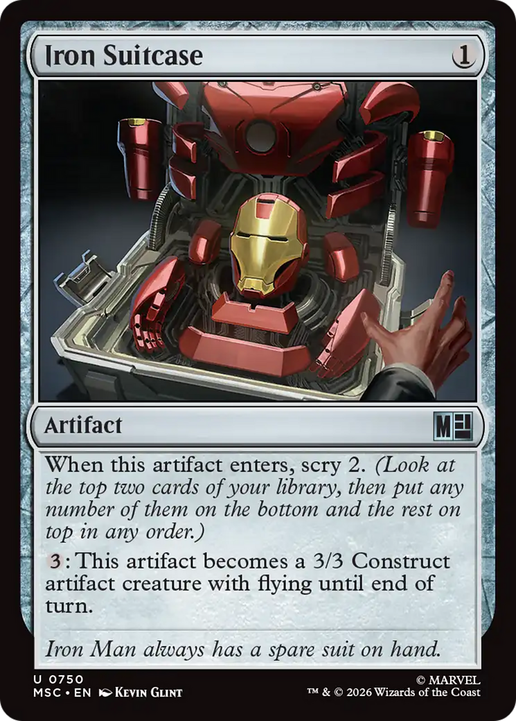 Iron Suitcase [Marvel Super Heroes Commander] | Exor Games Truro