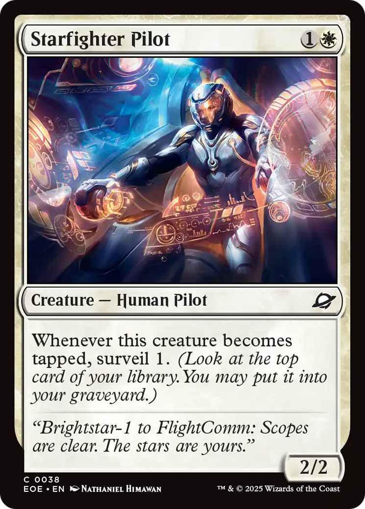Starfighter Pilot [Edge of Eternities] | Exor Games Truro
