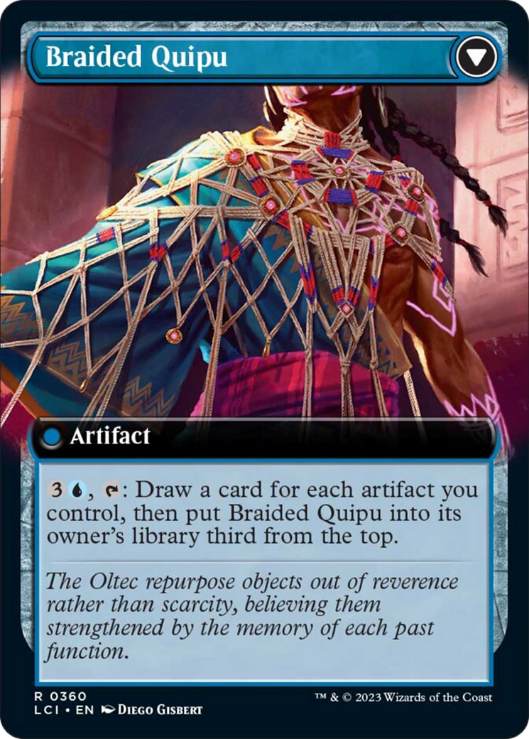 Braided Net // Braided Quipu (Extended Art) [The Lost Caverns of Ixalan] | Exor Games Truro