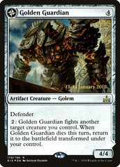 Golden Guardian // Gold-Forge Garrison [Rivals of Ixalan Prerelease Promos] | Exor Games Truro