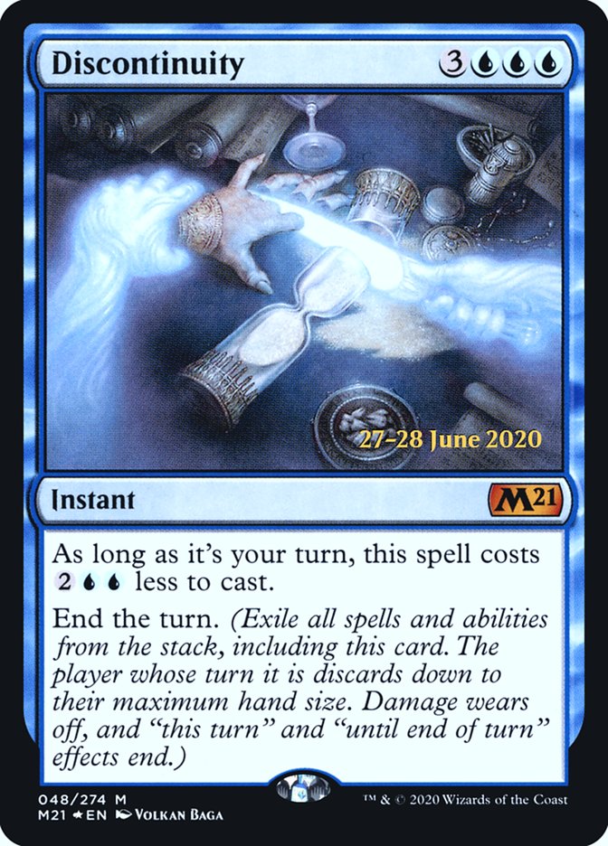 Discontinuity [Core Set 2021 Prerelease Promos] | Exor Games Truro