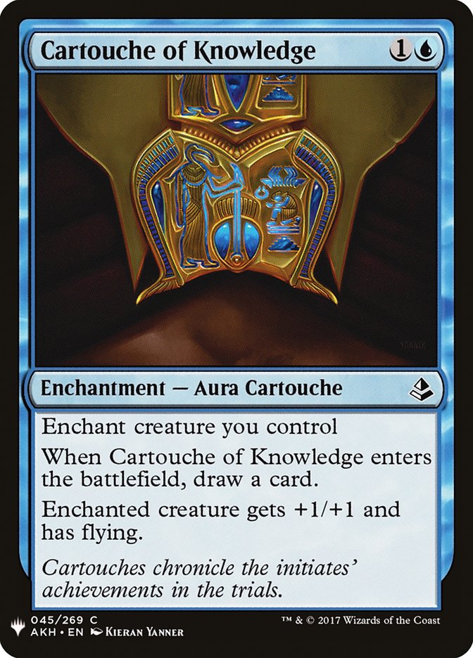 Cartouche of Knowledge [Mystery Booster] | Exor Games Truro