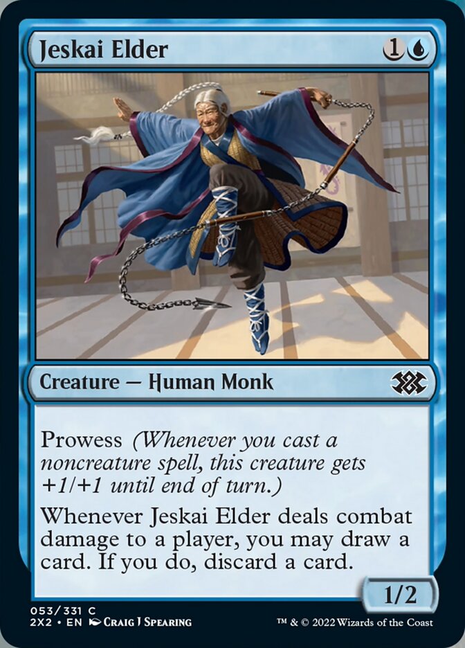 Jeskai Elder [Double Masters 2022] | Exor Games Truro