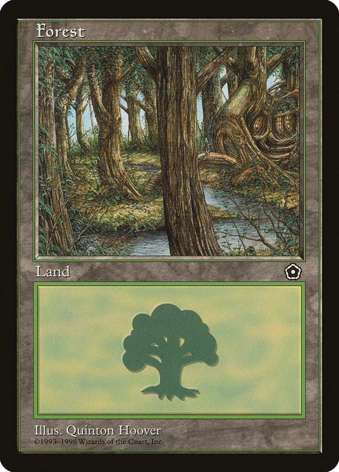 Forest (Treehouse on Right / Black Signature) [Portal Second Age] | Exor Games Truro