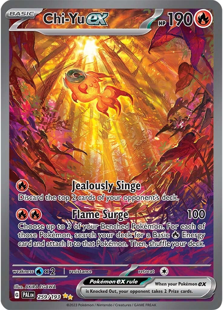 Chi-Yu ex (259/193) [Scarlet & Violet: Paldea Evolved] | Exor Games Truro