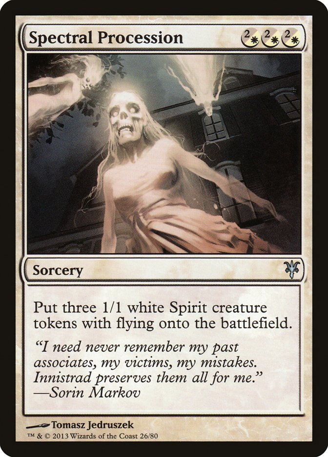 Spectral Procession [Duel Decks: Sorin vs. Tibalt] | Exor Games Truro