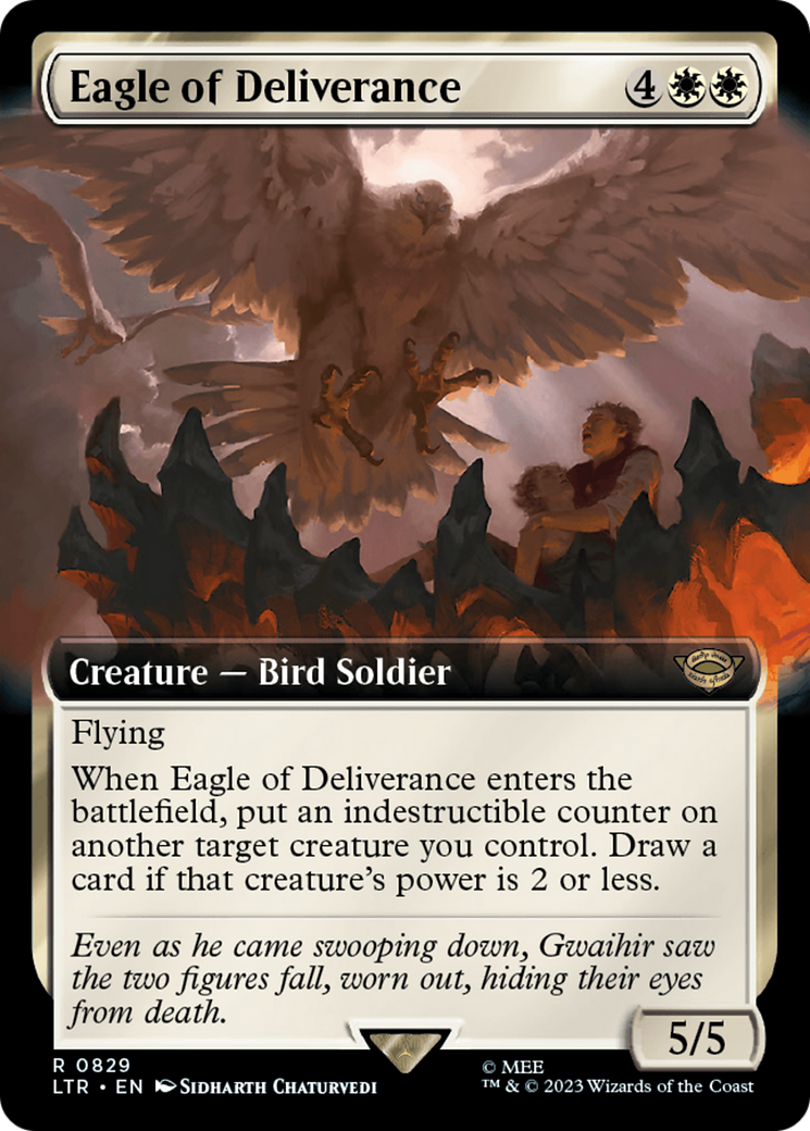 Eagle of Deliverance (Extended Art) [The Lord of the Rings: Tales of Middle-Earth] | Exor Games Truro