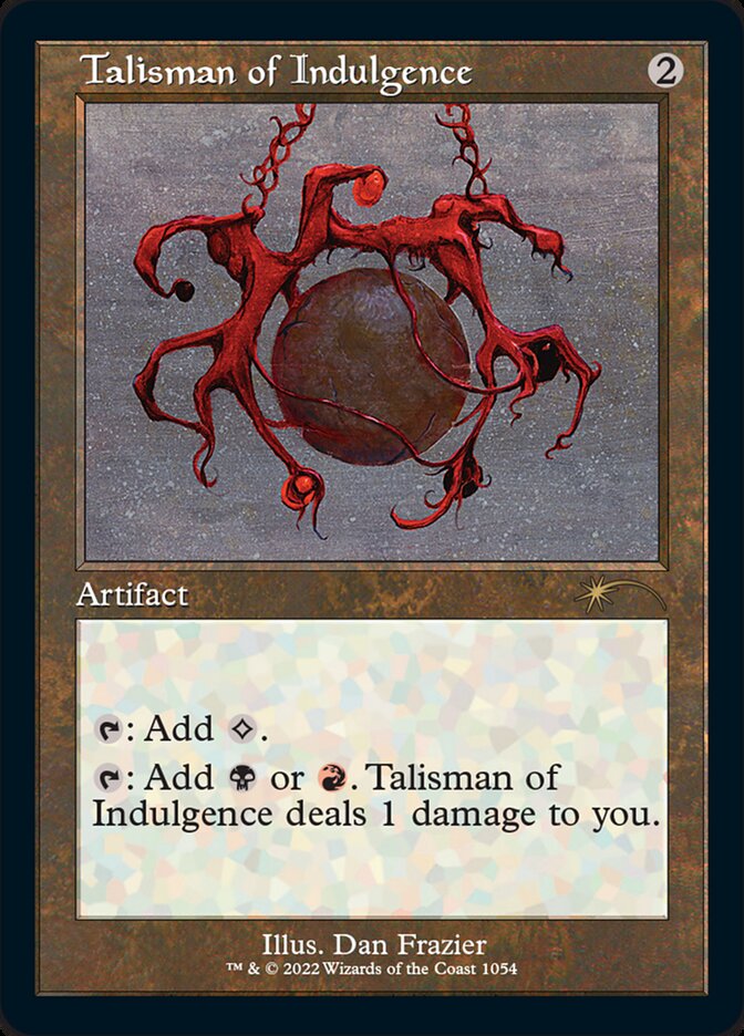 Talisman of Indulgence (Foil Etched) [Secret Lair Drop Series] | Exor Games Truro