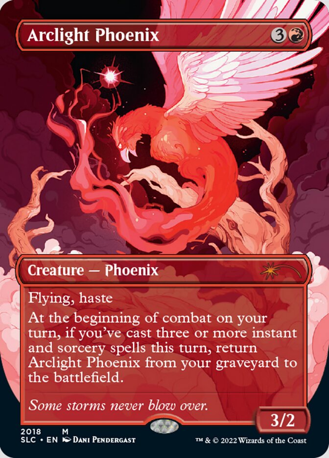 Arclight Phoenix (Borderless) [Secret Lair Countdown Kit] | Exor Games Truro
