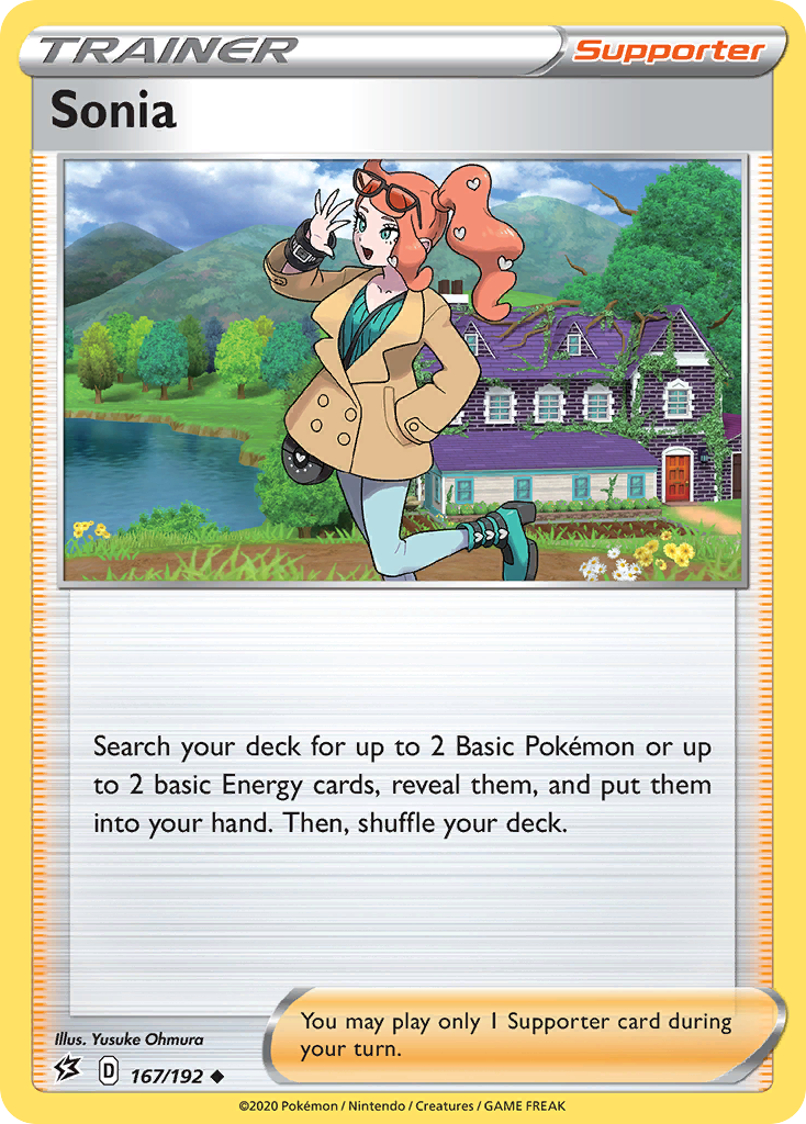 Sonia (167/192) [Sword & Shield: Rebel Clash] | Exor Games Truro