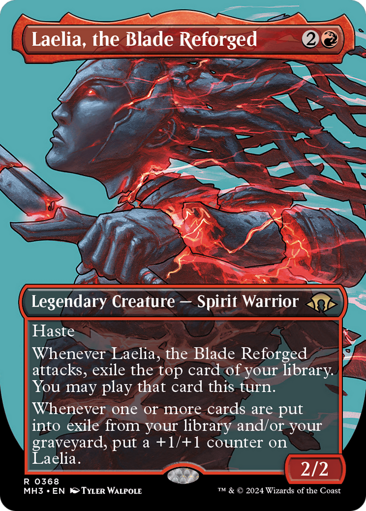 Laelia, the Blade Reforged (Borderless) [Modern Horizons 3] | Exor Games Truro