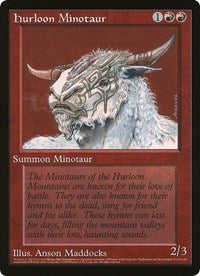 Hurloon Minotaur (Oversized) [Oversize Cards] | Exor Games Truro