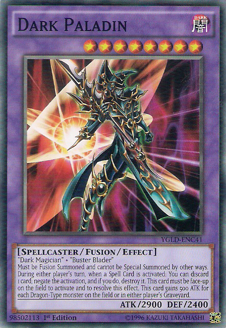 Dark Paladin [YGLD-ENC41] Common | Exor Games Truro