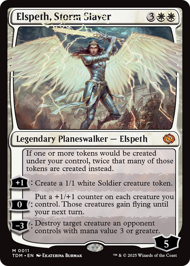 Elspeth, Storm Slayer [Tarkir: Dragonstorm] | Exor Games Truro