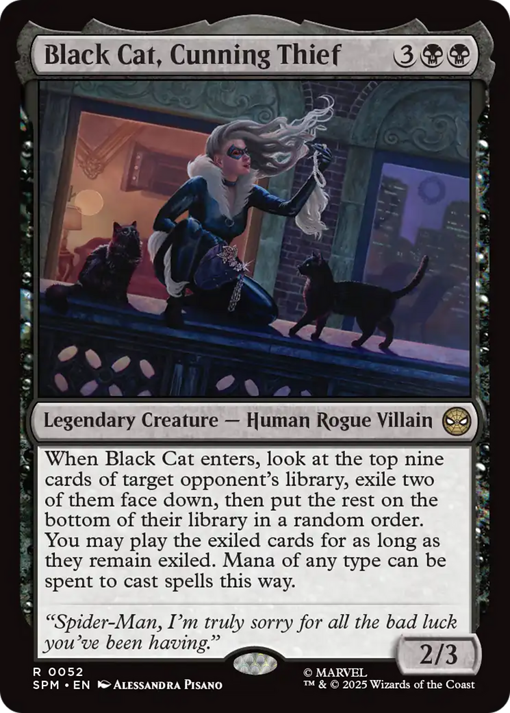 Black Cat, Cunning Thief [Marvel's Spider-Man] | Exor Games Truro