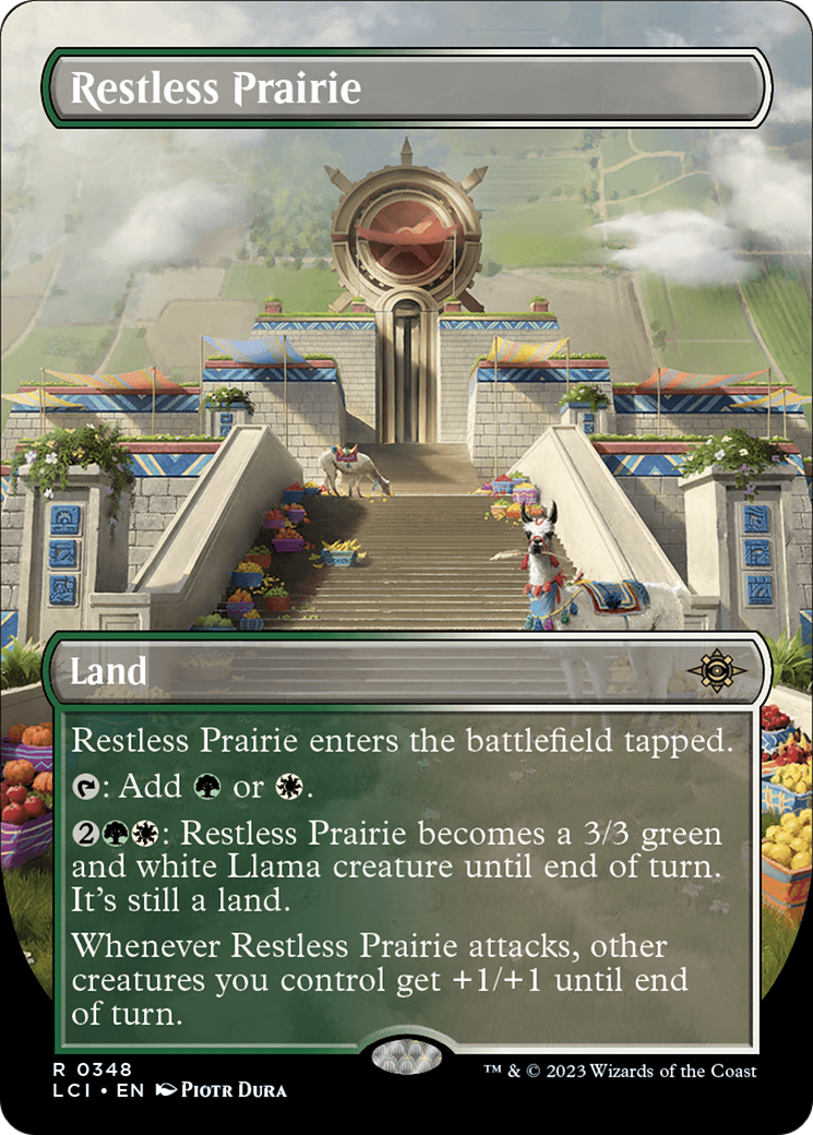 Restless Prairie (Borderless) [The Lost Caverns of Ixalan] | Exor Games Truro
