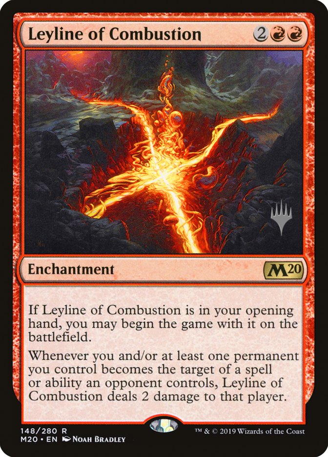 Leyline of Combustion (Promo Pack) [Core Set 2020 Promos] | Exor Games Truro