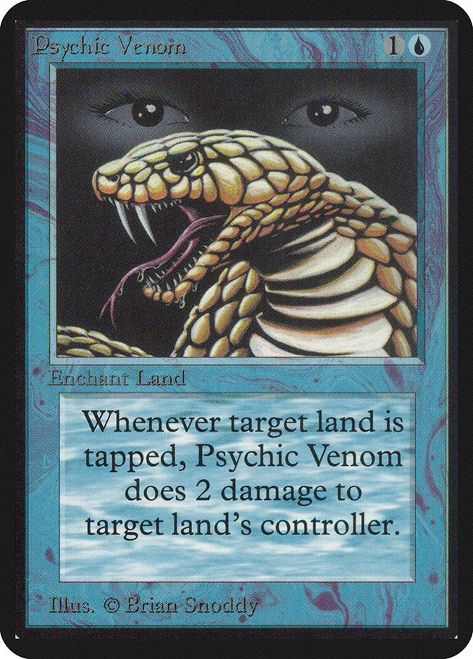 Psychic Venom [Alpha Edition] | Exor Games Truro