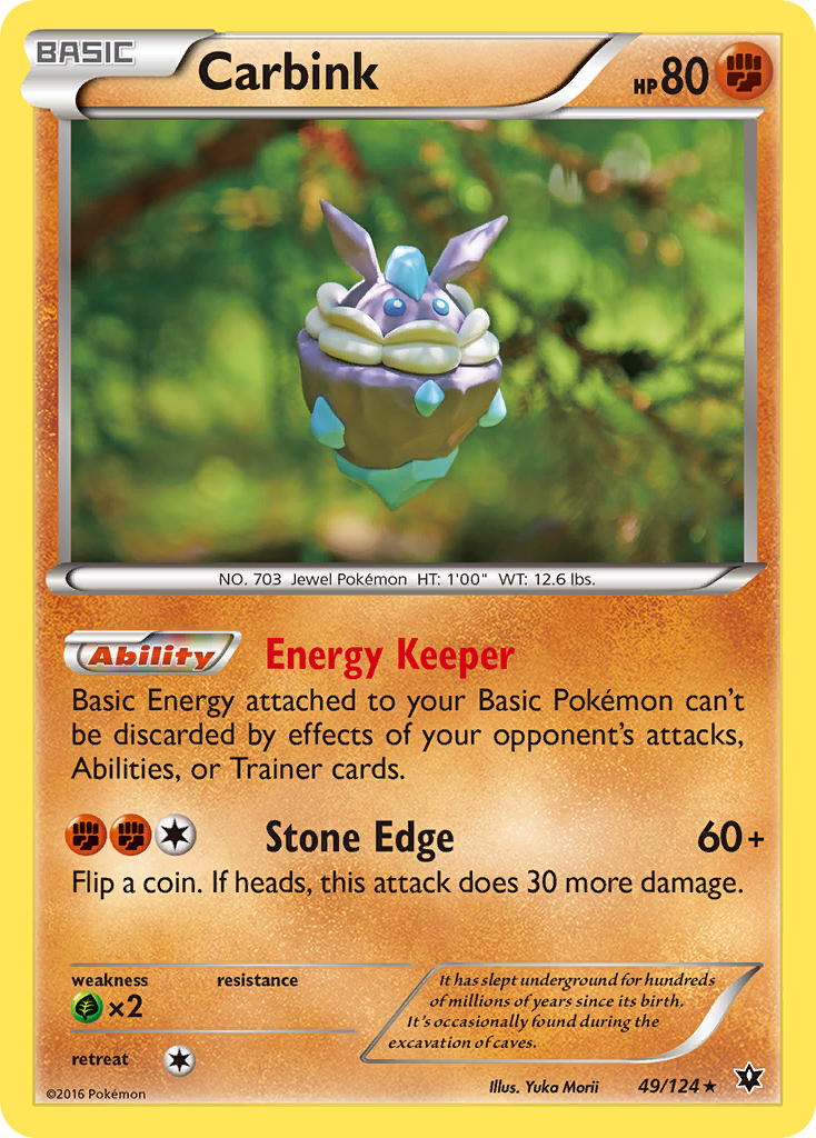 Carbink (49/124) [XY: Fates Collide] | Exor Games Truro