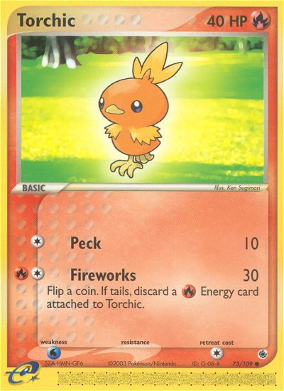 Torchic (73/109) [EX: Ruby & Sapphire] | Exor Games Truro
