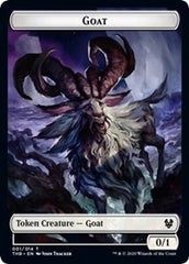 Goat // Satyr Double-Sided Token [Theros Beyond Death Tokens] | Exor Games Truro