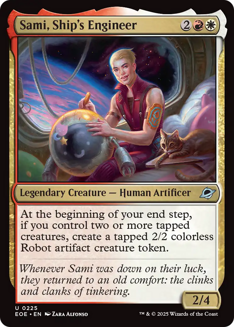 Sami, Ship's Engineer [Edge of Eternities] | Exor Games Truro