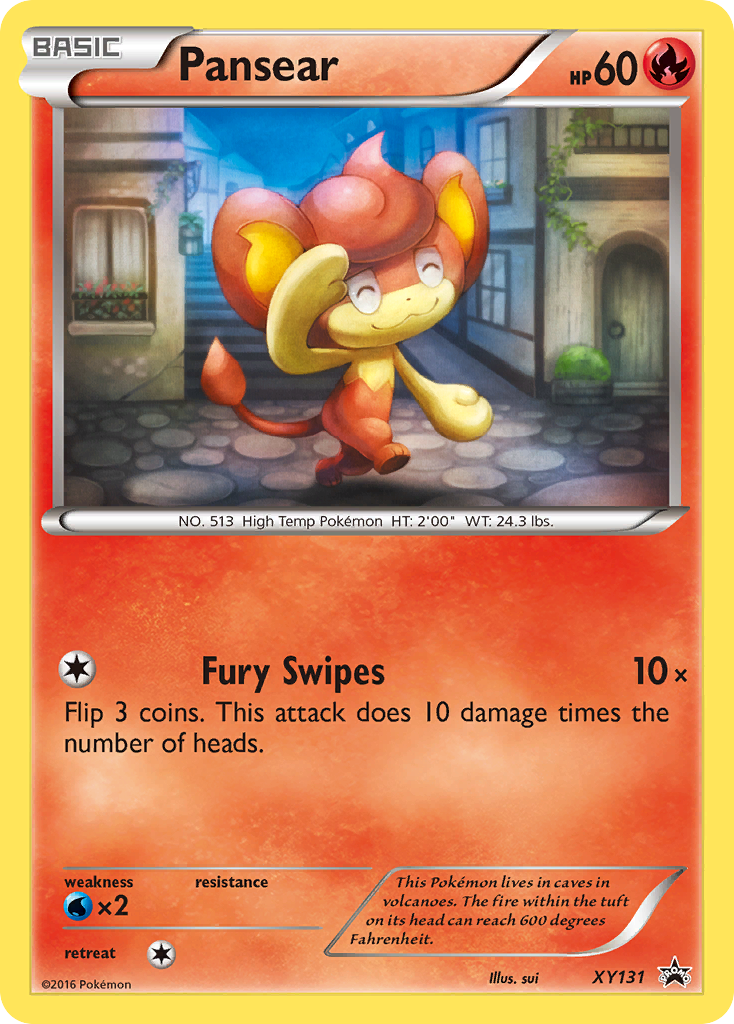 Pansear (XY131) [XY: Black Star Promos] | Exor Games Truro