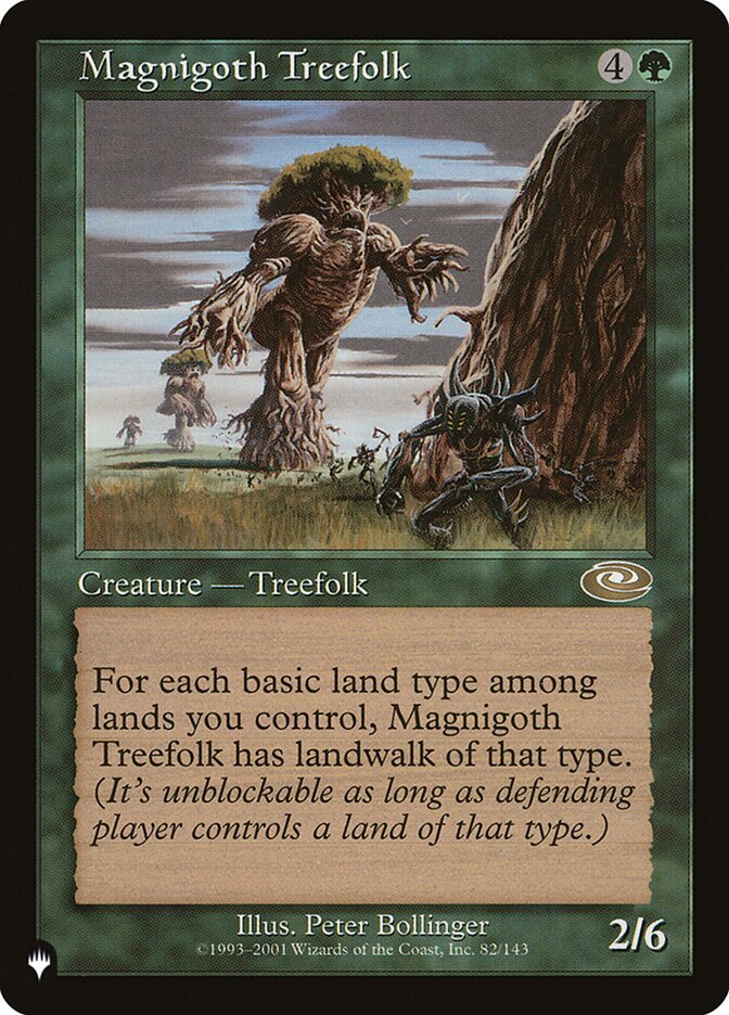 Magnigoth Treefolk [The List] | Exor Games Truro