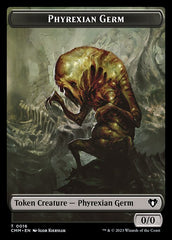 Eldrazi Spawn // Phyrexian Germ Double-Sided Token [Commander Masters Tokens] | Exor Games Truro