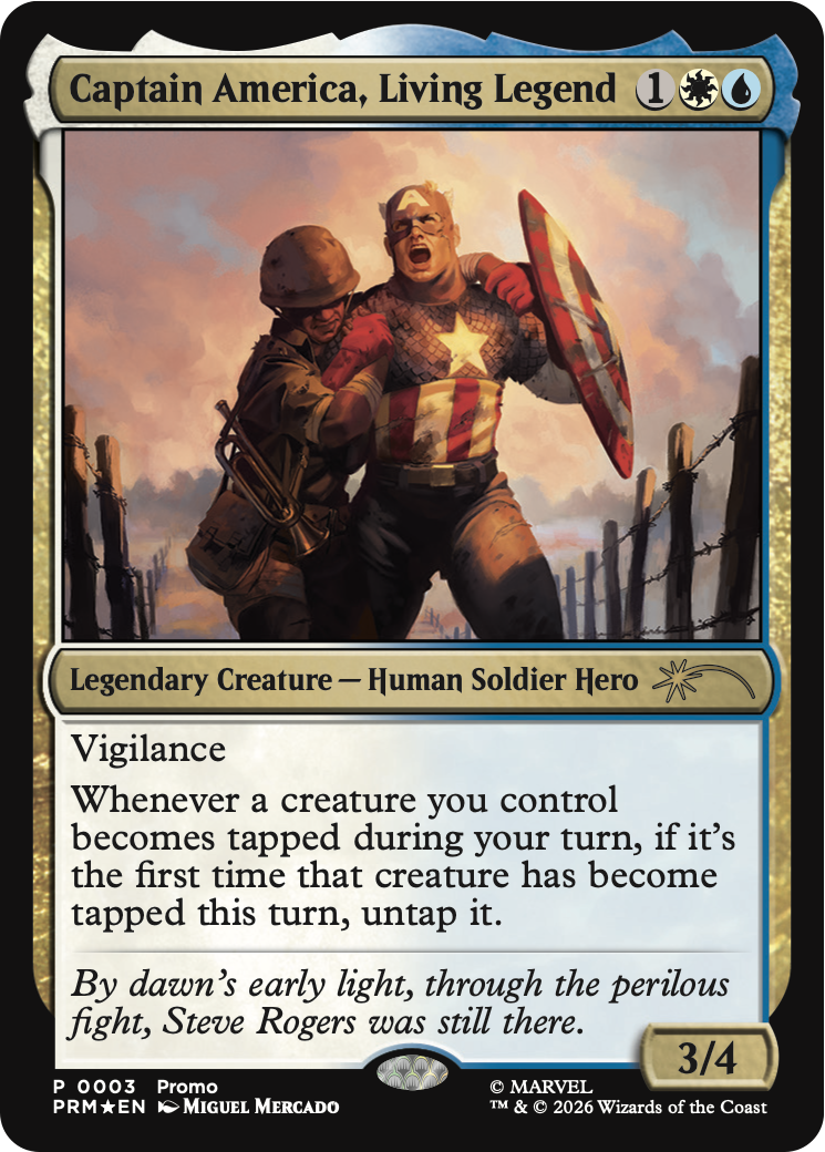 Captain America, Living Legend [Media Promos] | Exor Games Truro
