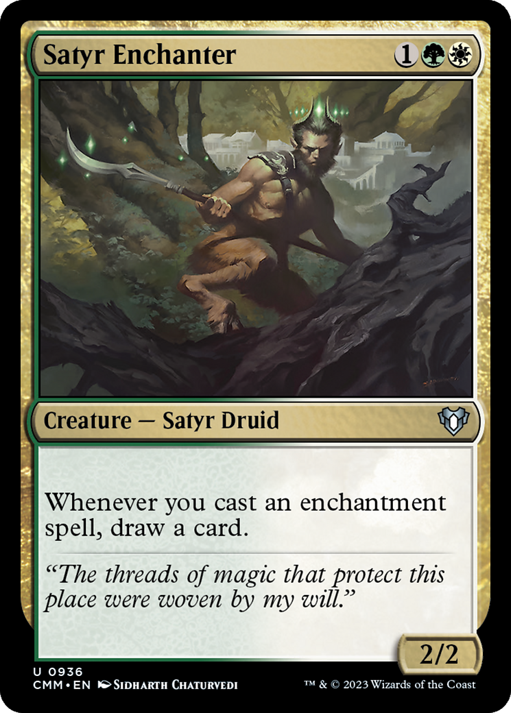 Satyr Enchanter [Commander Masters] | Exor Games Truro