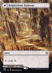 Brightclimb Pathway // Grimclimb Pathway (Borderless Alternate Art) [Zendikar Rising] | Exor Games Truro