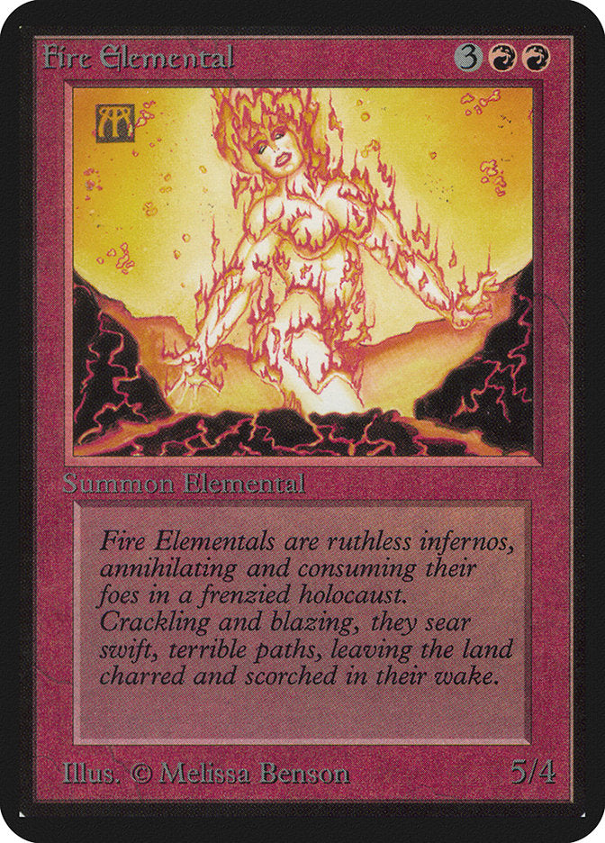 Fire Elemental [Alpha Edition] | Exor Games Truro