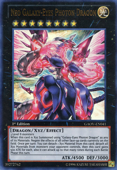 Neo Galaxy-Eyes Photon Dragon [GAOV-EN041] Ultra Rare | Exor Games Truro