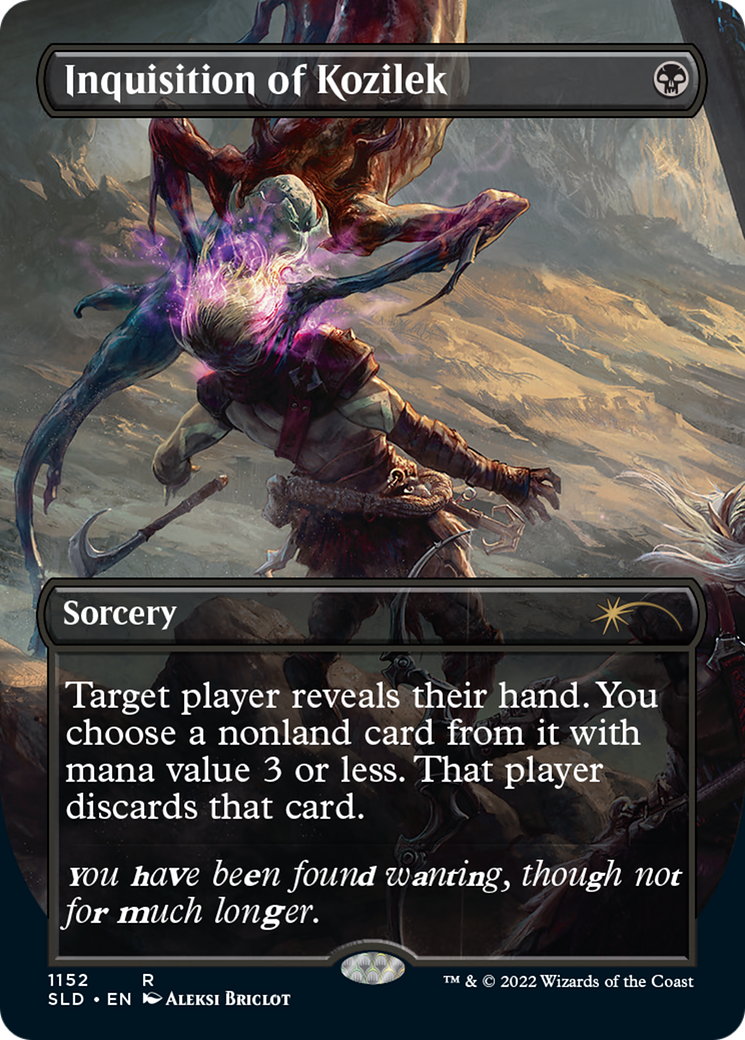 Inquisition of Kozilek (Borderless) [Secret Lair Drop Series] | Exor Games Truro