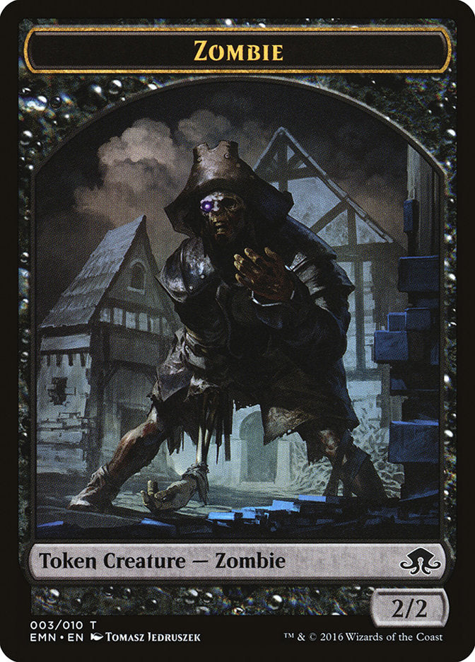 Zombie Token (003/010) [Eldritch Moon Tokens] | Exor Games Truro