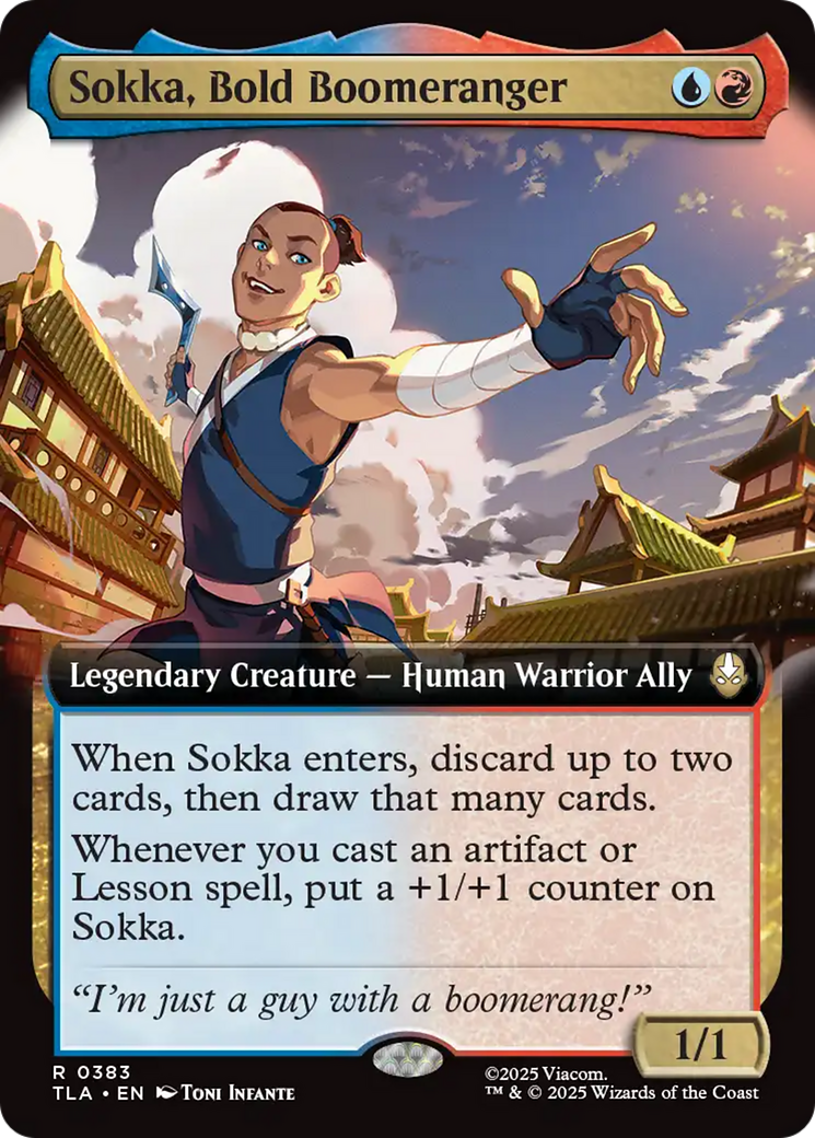Sokka, Bold Boomeranger (Extended Art) [Avatar: The Last Airbender] | Exor Games Truro