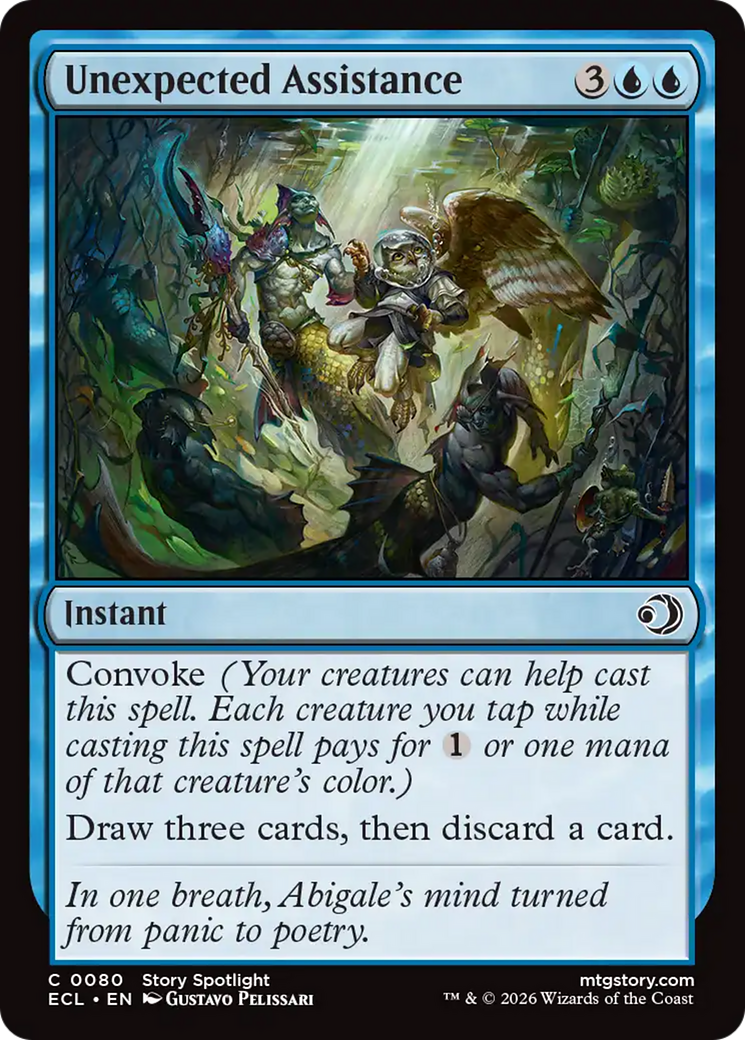 Unexpected Assistance [Lorwyn Eclipsed] | Exor Games Truro