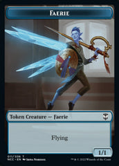 Faerie // Rogue Double-Sided Token [Streets of New Capenna Commander Tokens] | Exor Games Truro