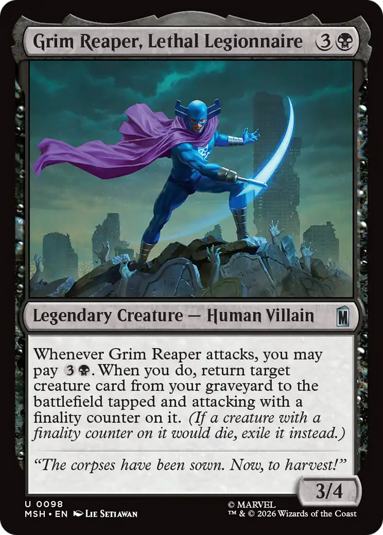 Grim Reaper, Lethal Legionnaire [Marvel Super Heroes] | Exor Games Truro