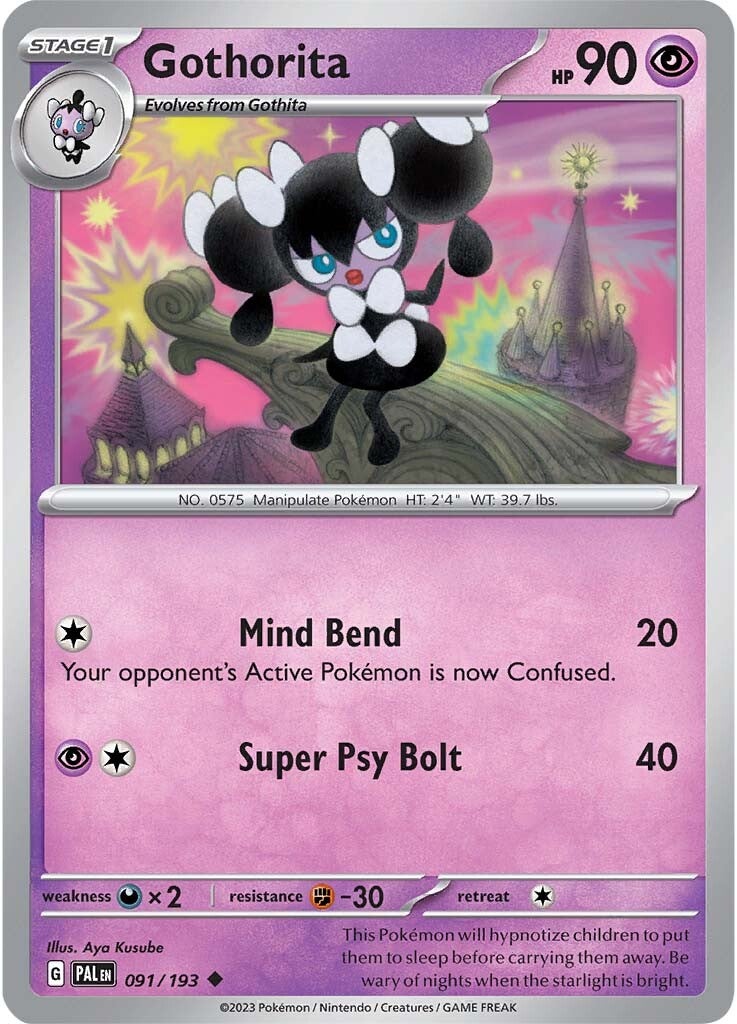Gothorita (091/193) [Scarlet & Violet: Paldea Evolved] | Exor Games Truro