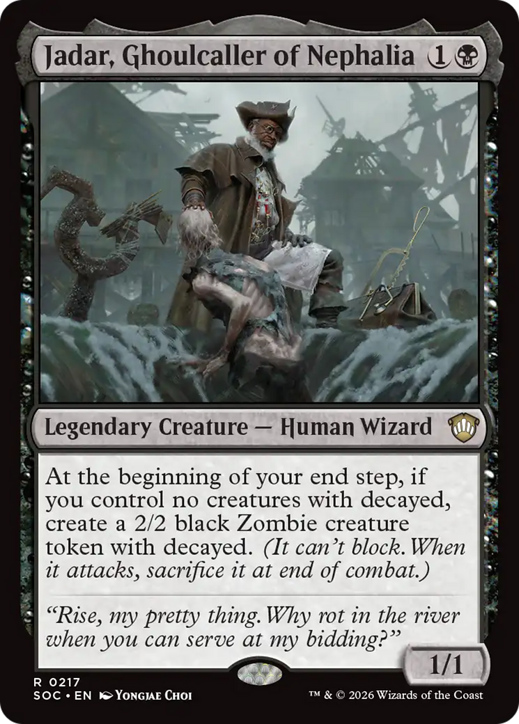 Jadar, Ghoulcaller of Nephalia [Secrets of Strixhaven Commander] | Exor Games Truro
