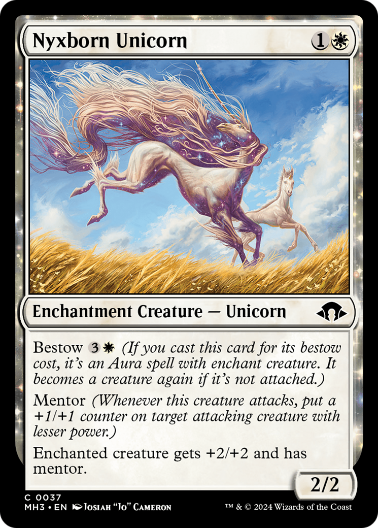 Nyxborn Unicorn [Modern Horizons 3] | Exor Games Truro