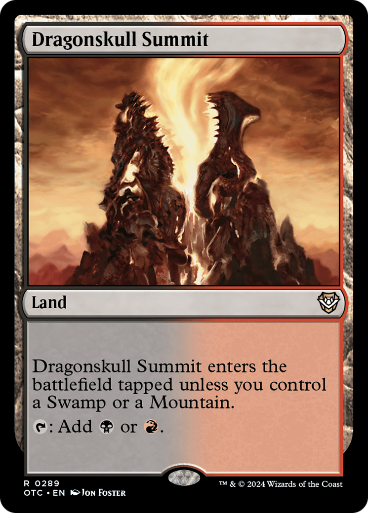 Dragonskull Summit [Outlaws of Thunder Junction Commander] | Exor Games Truro