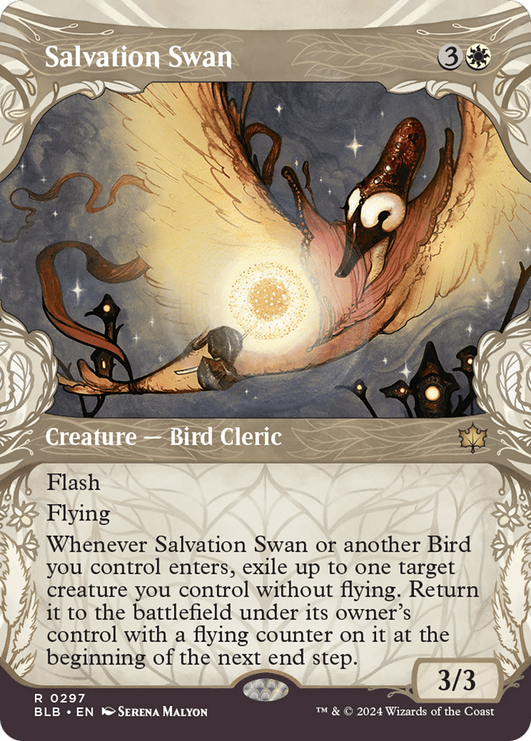 Salvation Swan (Showcase) [Bloomburrow] | Exor Games Truro