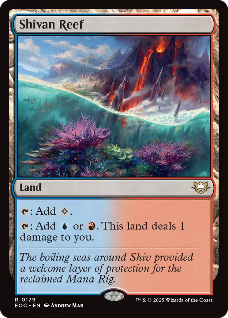 Shivan Reef [Edge of Eternities Commander] | Exor Games Truro