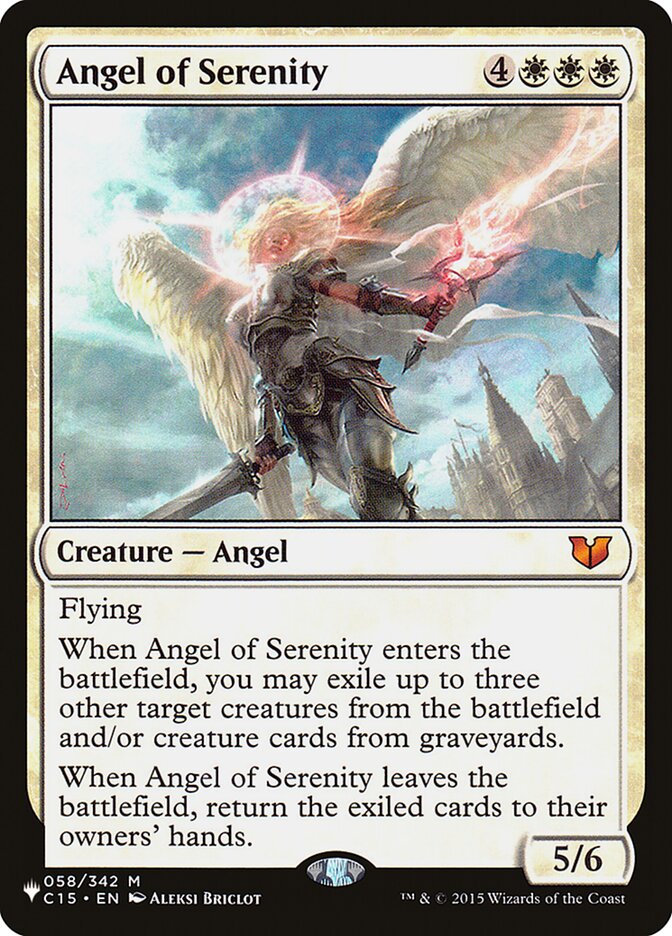 Angel of Serenity [The List] | Exor Games Truro